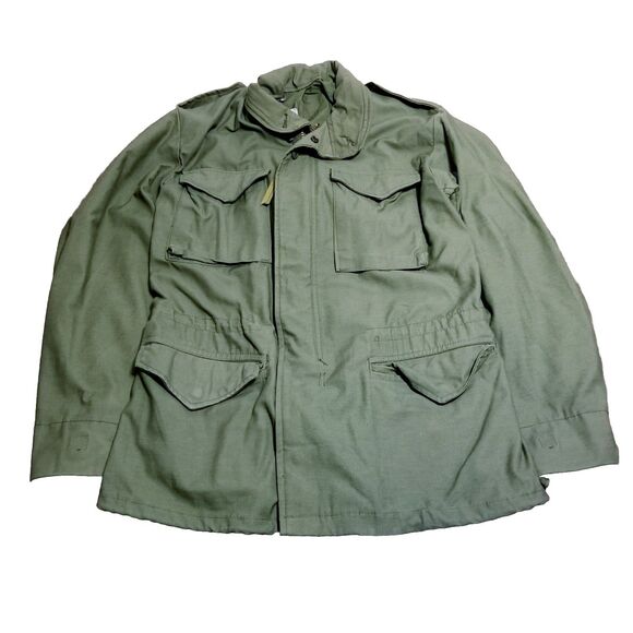 US Army Other - Military Field Jacket 0G-107 Men Size Small Green Cold Weather Coat Made In USA